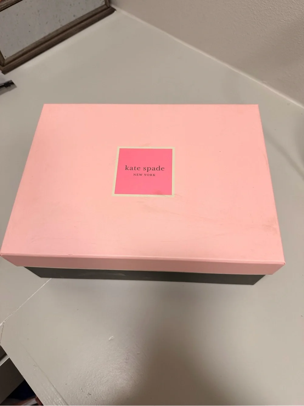 kate spade Satin Twist Front Ankle-Strap Heels in Rose Bridal Bow - Brand new!